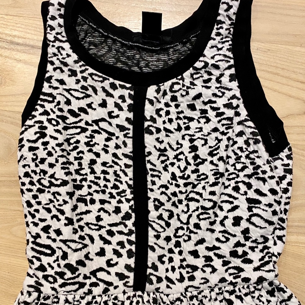 Aqua Bloomingdales Animal Leopard Print Dress - Picture 3 of 6